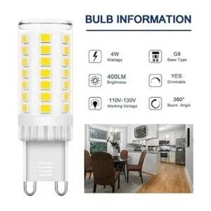 Bombilla LED G9 regulable para horno de microondas_2