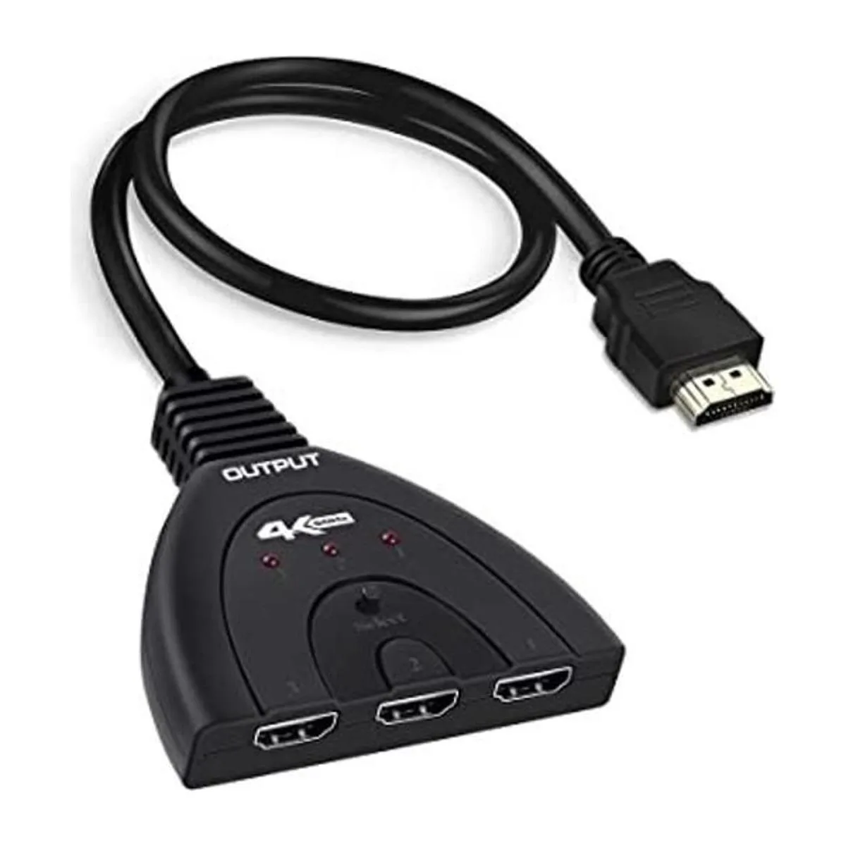 4K60Hz HDMI Switch 3 Port avedio links 4K HDMI Switcher_1