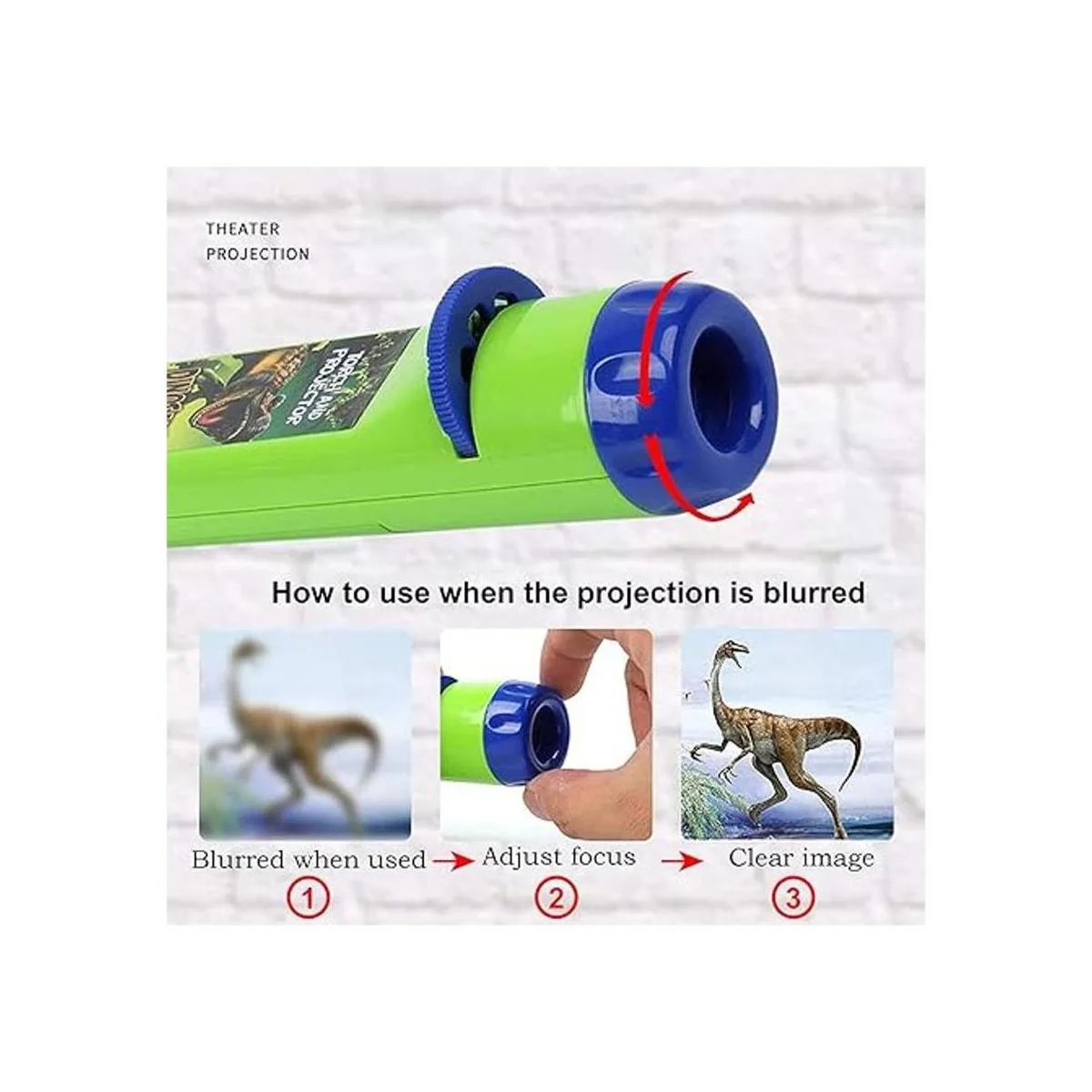 Georgie Porgy Juego de juguetes de proyector para niños_6