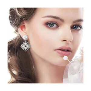 50 piezas de aretes redondos planos con agujero de bucle_5