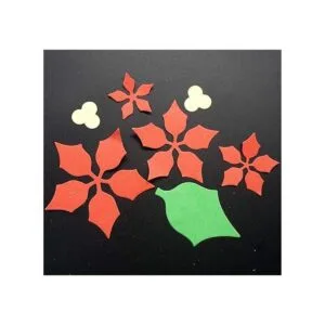 Troqueles de corte de metal con hojas en relieve para_4