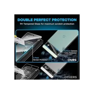 Paquete de 3 3 protectores de pantalla AACL Pixel 6a de_4