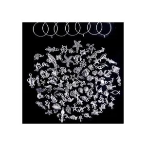 Jdesun 100 piezas de anillos de cristal de vino y_3