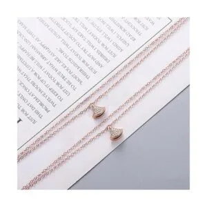 Jishi 33ft Link Cable Chain Roll 2mm Rose Gold Chain for_5