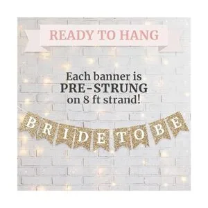 Pancarta preencordada de la novia para ser sin_3