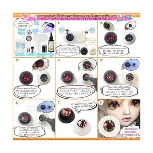 Funshowcase Moldes de silicona con cúpula de globo ocular_5