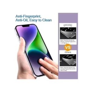 QHOHQ Paquete de 3 protectores de pantalla para iPhone 14_5