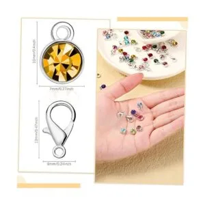 120 dijes para hacer joyas dijes de piedra natal dijes_2