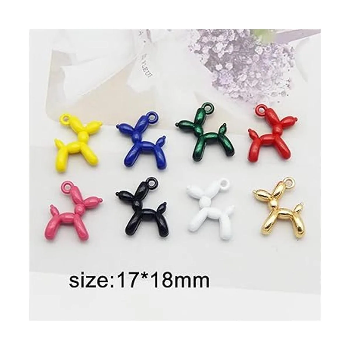 JJGQAZ 40 colgantes chapados en oro esmaltados para hacer_2