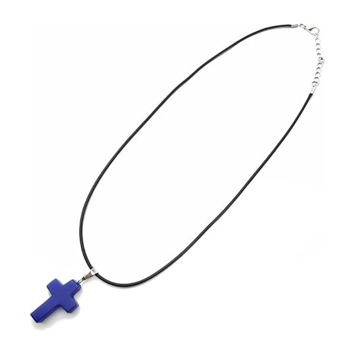 GXXMEI Juego de 20 colgantes de piedra en forma de cruz_3