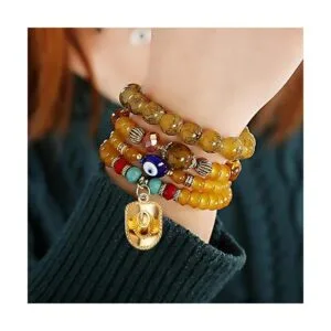 60 colgantes chapados en oro con temática occidental de_7