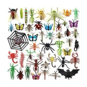 DOITEM Figuras de juguete de insectos para niños paquete_1