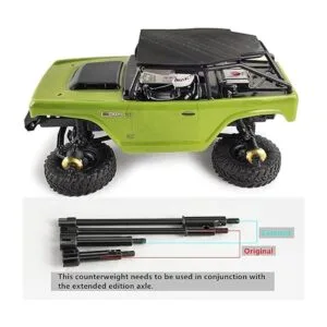 Maleonn Juego de 2 piezas de eje de accionamiento de riel_2