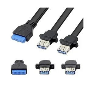 XMSJSIY Cable de panel frontal USB 3.0 cable de placa_4