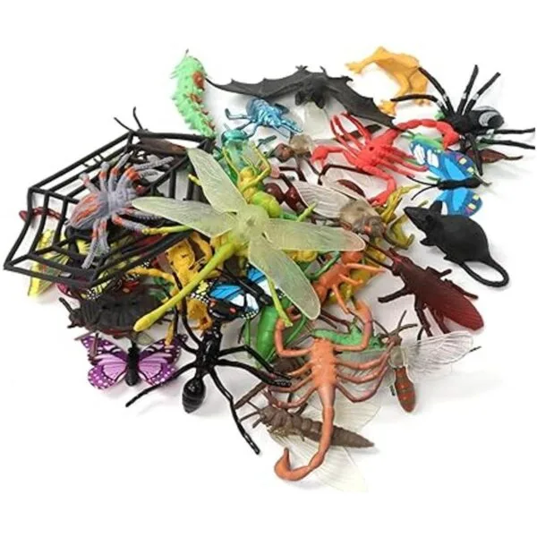 DOITEM Figuras de juguete de insectos para niños paquete_2