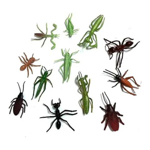 DOITEM Figuras de juguete de insectos para niños paquete_5