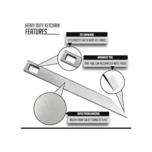 The Mighty Bar Llavero resistente barra de palanca EDC_6
