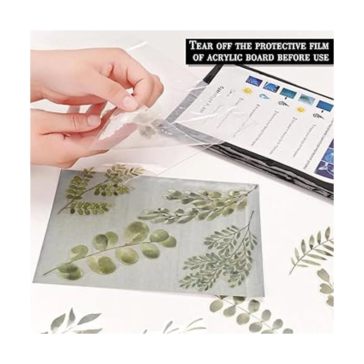 Juego de 32 hojas de papel cianotipo para impresión solar_4