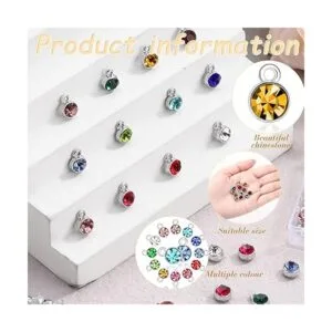 120 dijes para hacer joyas dijes de piedra natal dijes_5