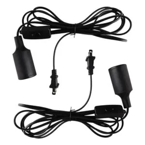 Kit de luces colgantes con enchufe luces colgantes retro_1