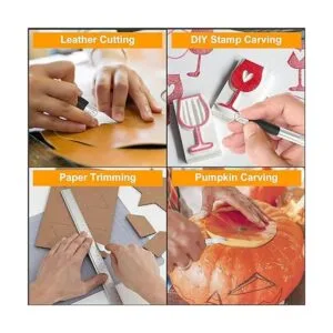 Jetmore Paquete de 100 cuchillas para hobby 24 de_6