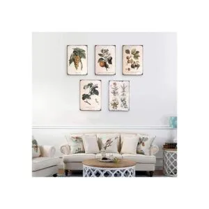 Placa de metal para pared con texto en inglés To Be A_5