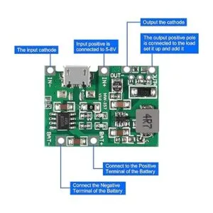 Diitao 10 módulo de cargador de batería de iones de litio_2