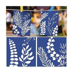 Juego de 32 hojas de papel cianotipo para impresión solar_7