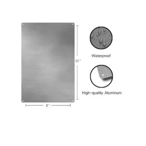 FLFGIDD Letrero de estaño Hoeing Aint Easy Gardening_2