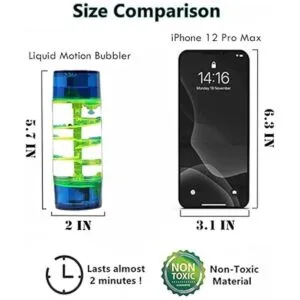 Temporizador de burbujas de movimiento líquido colorido de_2
