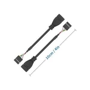 Duttek Cable adaptador USB 2.0 para placa base USB 2.0_2