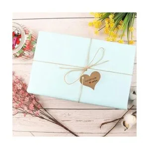 Hubhnb Mini etiquetas de papel de regalo hechas a mano_4