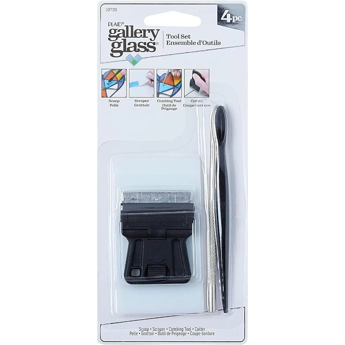 Gallery Glass Juego de herramientas de 4 piezas perfecto_1