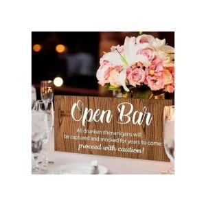 Jetec 2 piezas de letreros de barra para el hogar bar_4