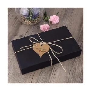 Hubhnb Mini etiquetas de papel de regalo hechas a mano_5