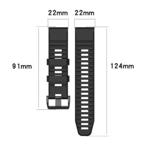 REYDA Correa de silicona compatible con Garmin Epix Gen 2_6