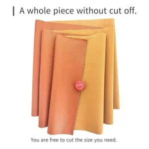 AOUXSEEM Piel sintética con acabados nacarados para_2