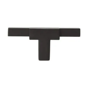 Amerock Pomo para gabinete negro matenegro mate 258_2