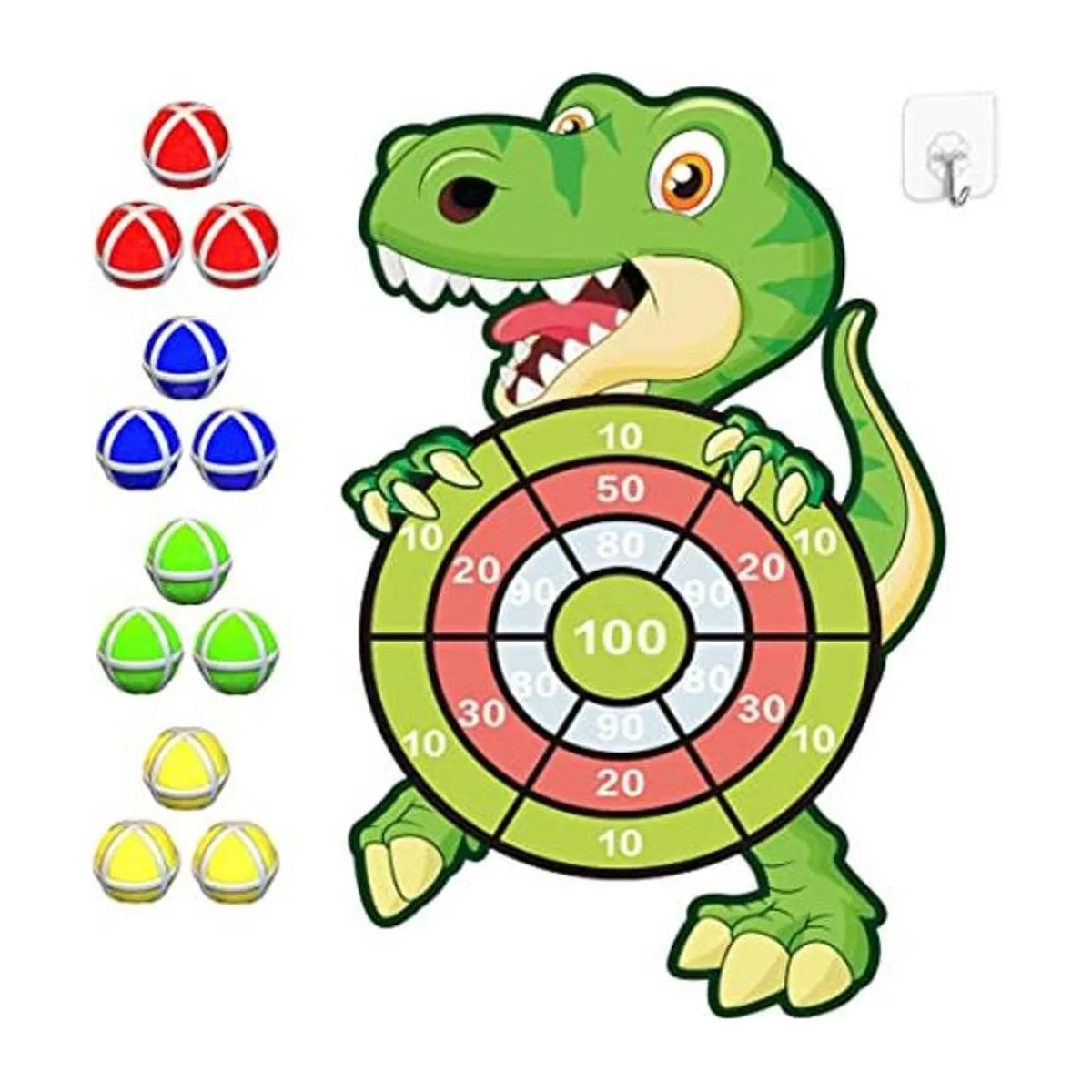 Tablero de dardos grande de 30 pulgadas para niños el_1