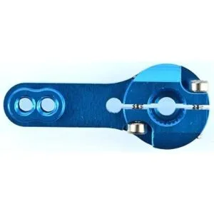 Apex Productos RC 25T Futaba Azul Aluminio Dual Clamping_3