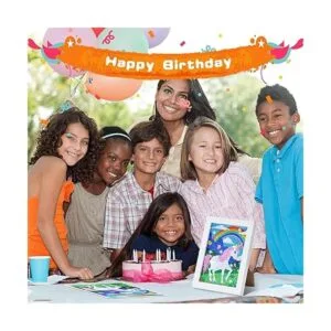 ZALIAFEI Pintura de diamantes para niños con marcos kit_5