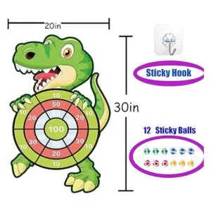 Tablero de dardos grande de 30 pulgadas para niños el_2