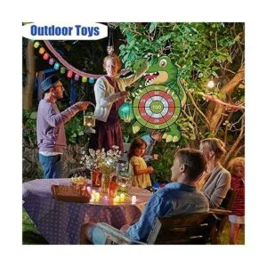 Tablero de dardos grande de 30 pulgadas para niños el_5