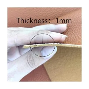 AOUXSEEM Piel sintética con acabados nacarados para_3