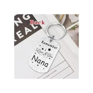 Llavero de Nana con texto en inglés Remember I Love You_4