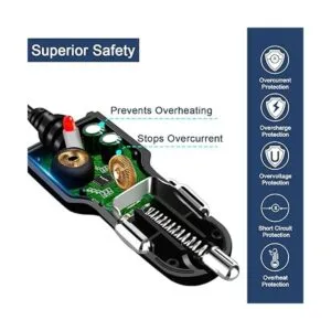 Range Tour Cargador de coche para cámara micro USB y mini_4