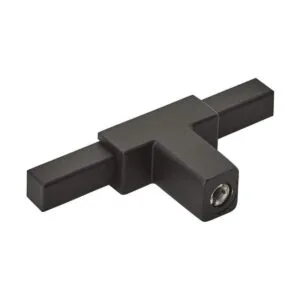 Amerock Pomo para gabinete negro matenegro mate 258_3