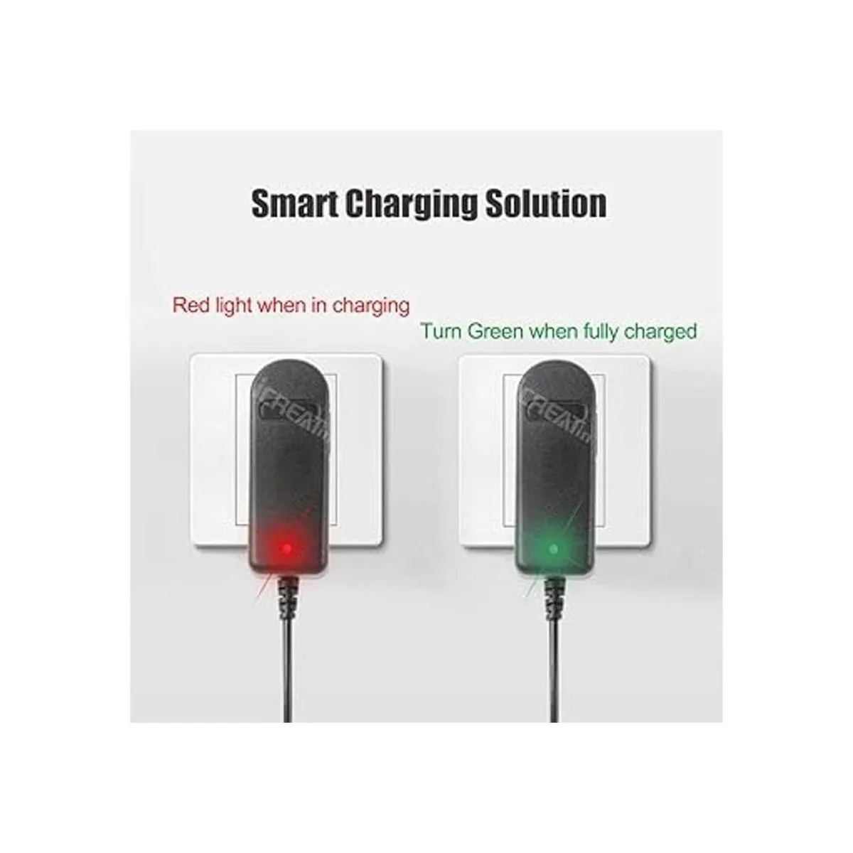 iCreatin Cargador de batería de ion de litio con_2