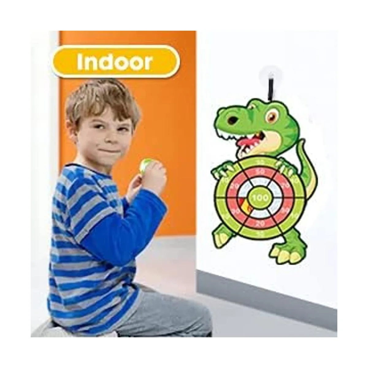 Tablero de dardos grande de 30 pulgadas para niños el_6