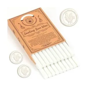 ONWINPOR Varillas de sellado de cera blanca perla 20_5